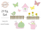 Preview: GartenLiebe Set - doodle Stickdatei